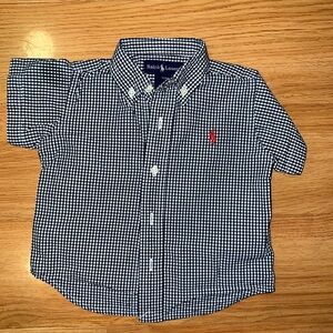 Baby Boy Ralph Lauren S/S Button up Size 12 Months